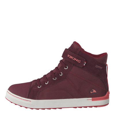 Sagene Mid Gtx Wine/coral