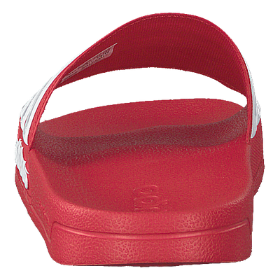 Adilette Cloudfoam Slides Scarlet / Footwear White / Scarlet