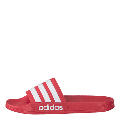 Adilette Cloudfoam Slides Scarlet / Footwear White / Scarlet