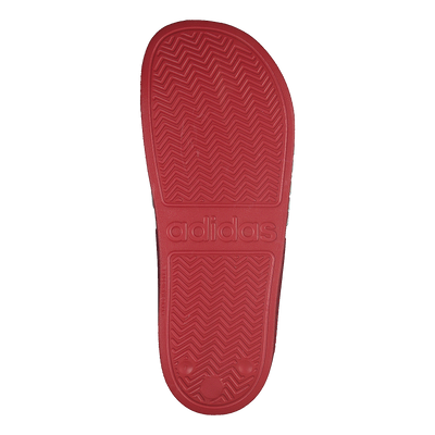 Adilette Cloudfoam Slides Scarlet / Footwear White / Scarlet