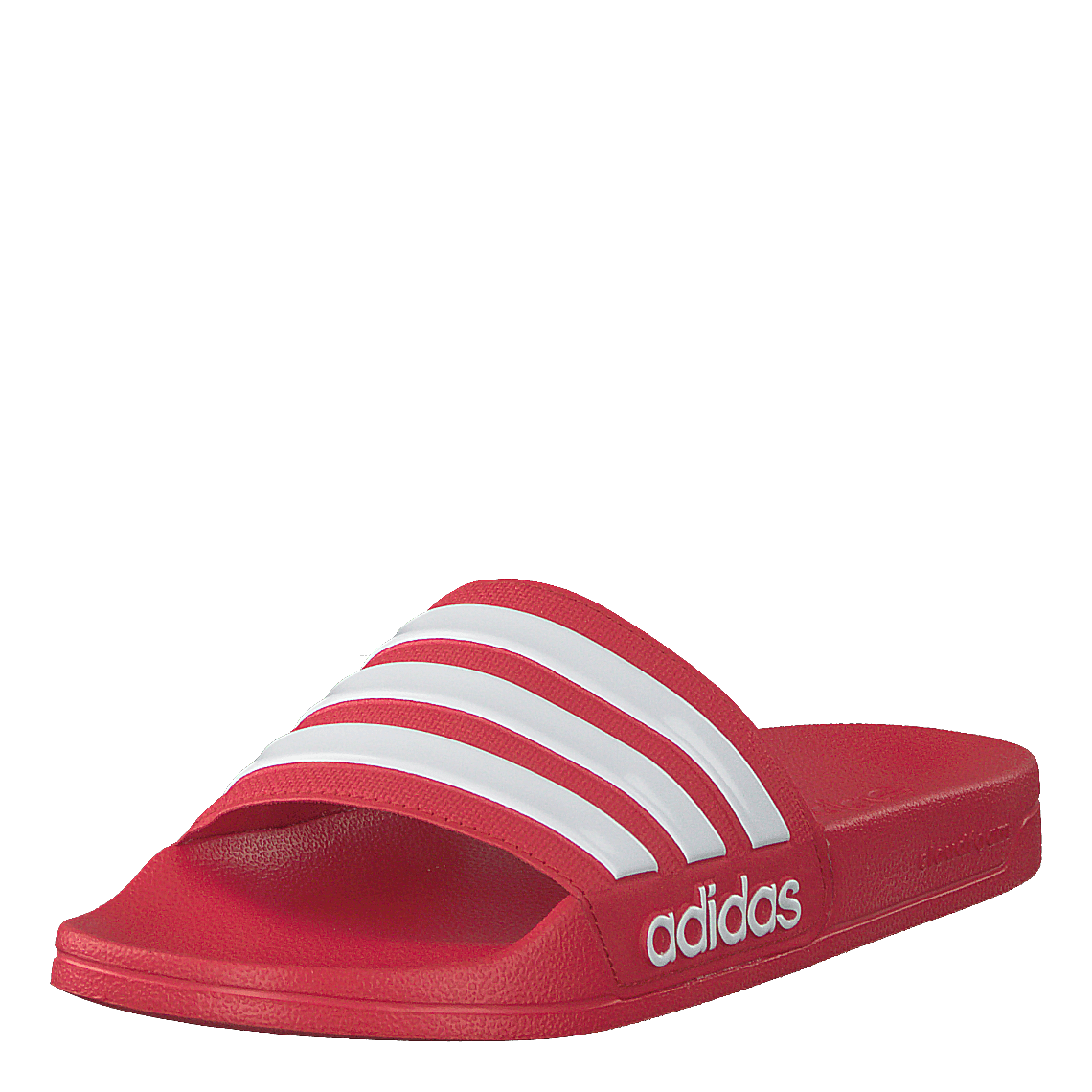 Adilette Cloudfoam Slides Scarlet / Footwear White / Scarlet