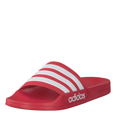 Adilette Cloudfoam Slides Scarlet / Footwear White / Scarlet