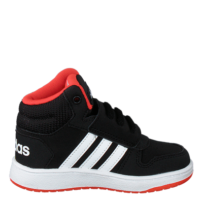 Hoops Mid 2.0 I Black/white/red