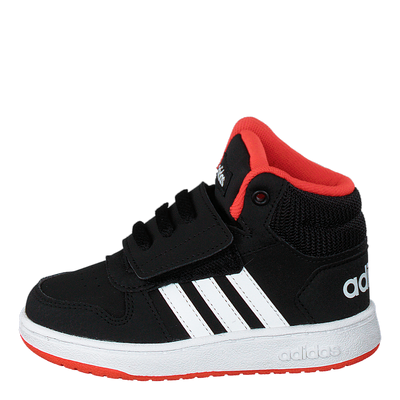 Hoops Mid 2.0 I Black/white/red