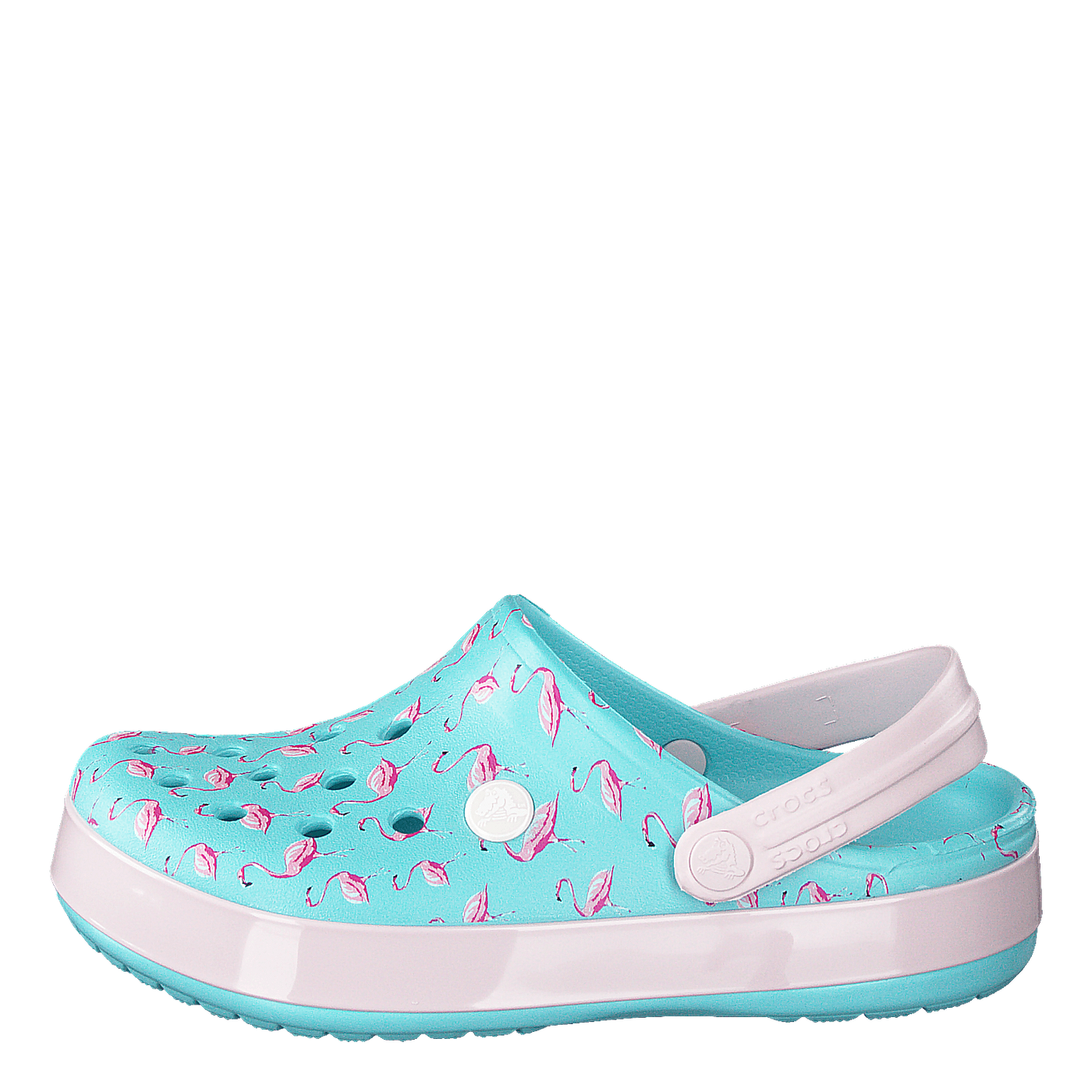 Crocband Multigraphic Clog K Ice Blue