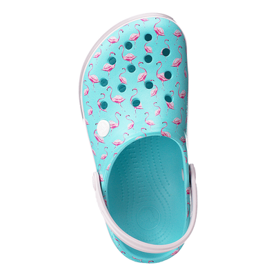 Crocband Multigraphic Clog K Ice Blue