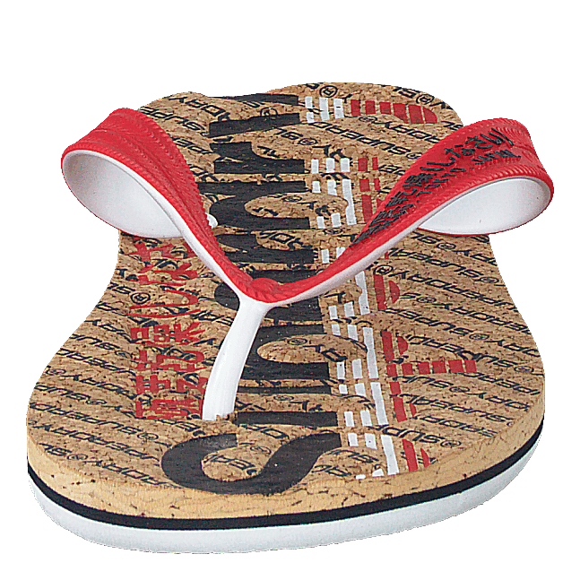 Cork Colour Pop Flip Flop Navy/true Red/cork