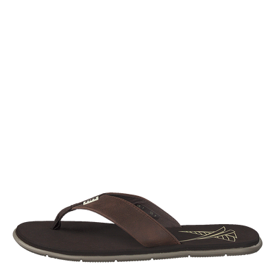 Seasand Leather Sandal Espresso