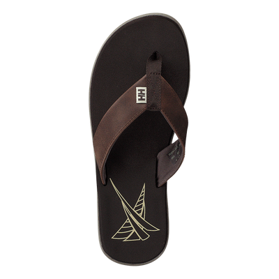 Seasand Leather Sandal Espresso