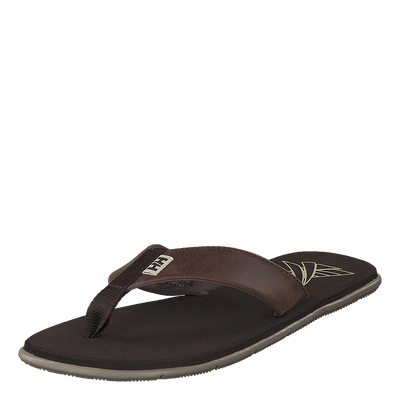 Seasand Leather Sandal Espresso