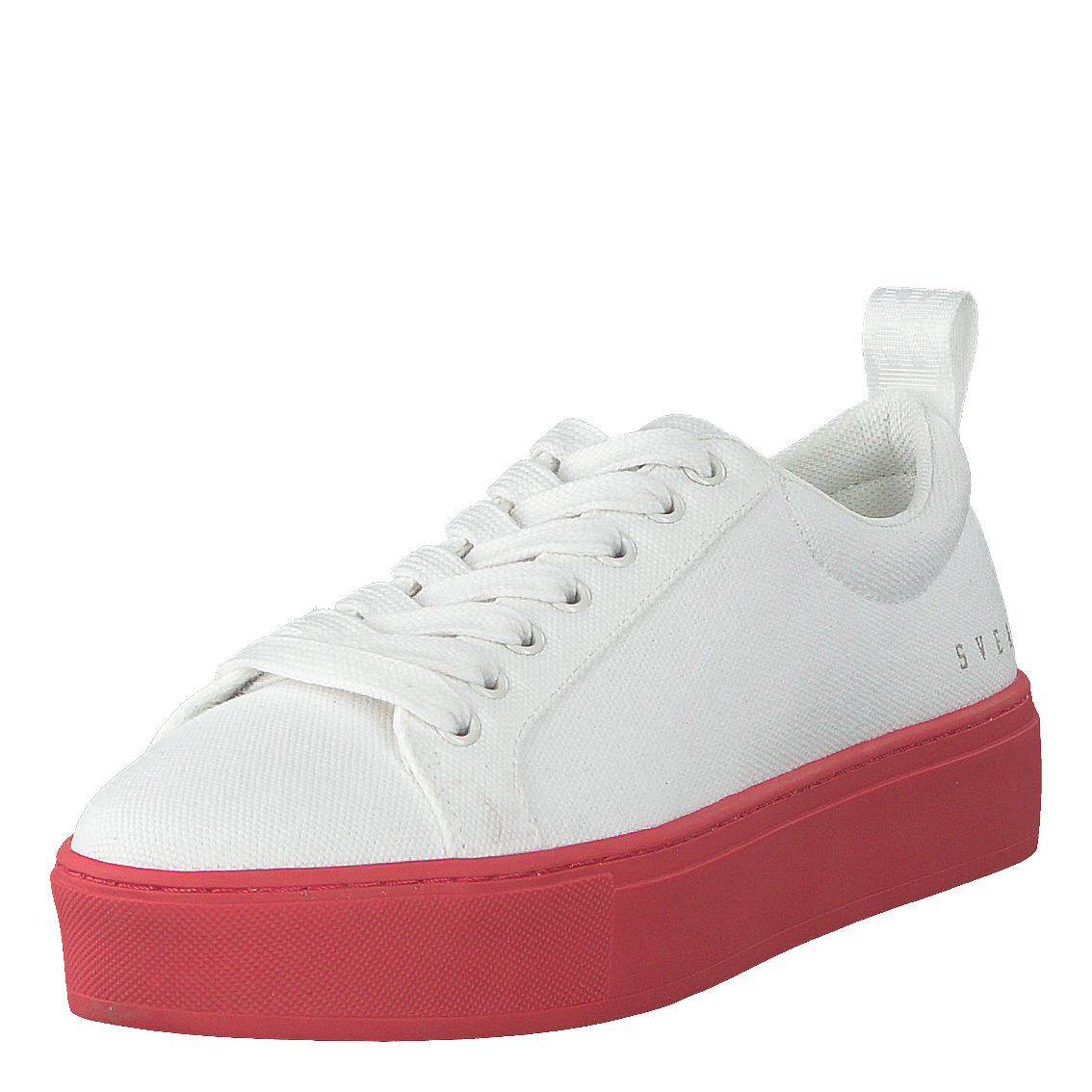 Arlo Three Antique White, Red Outsole