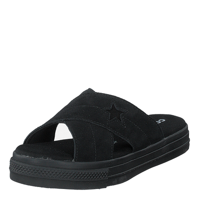 One Star Sandal Black/black/black