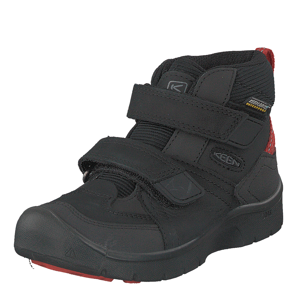 Hikeport Mid Strap Wp Black/bright Red