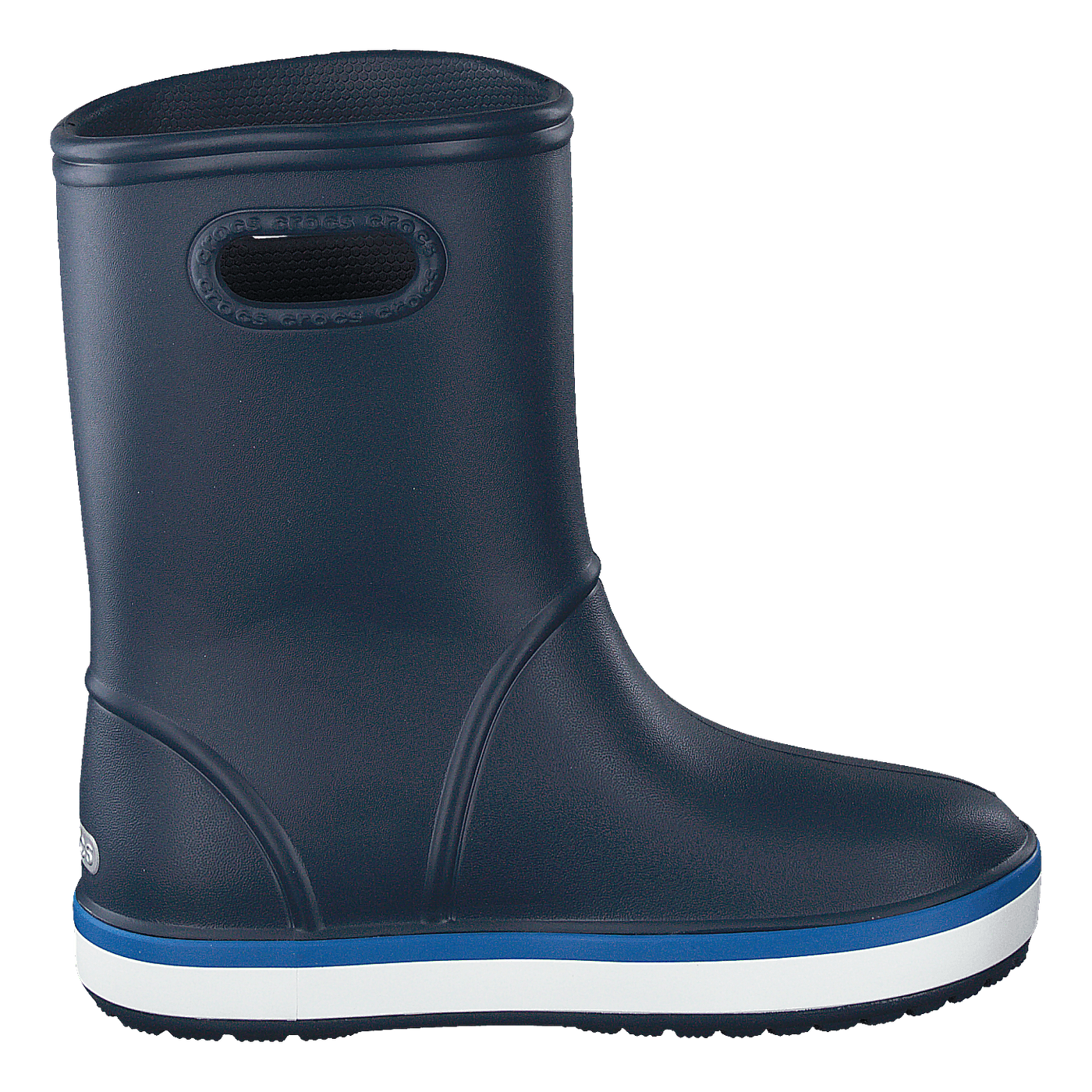 Crocband Rain Boot K Navy/Bright Cobalt