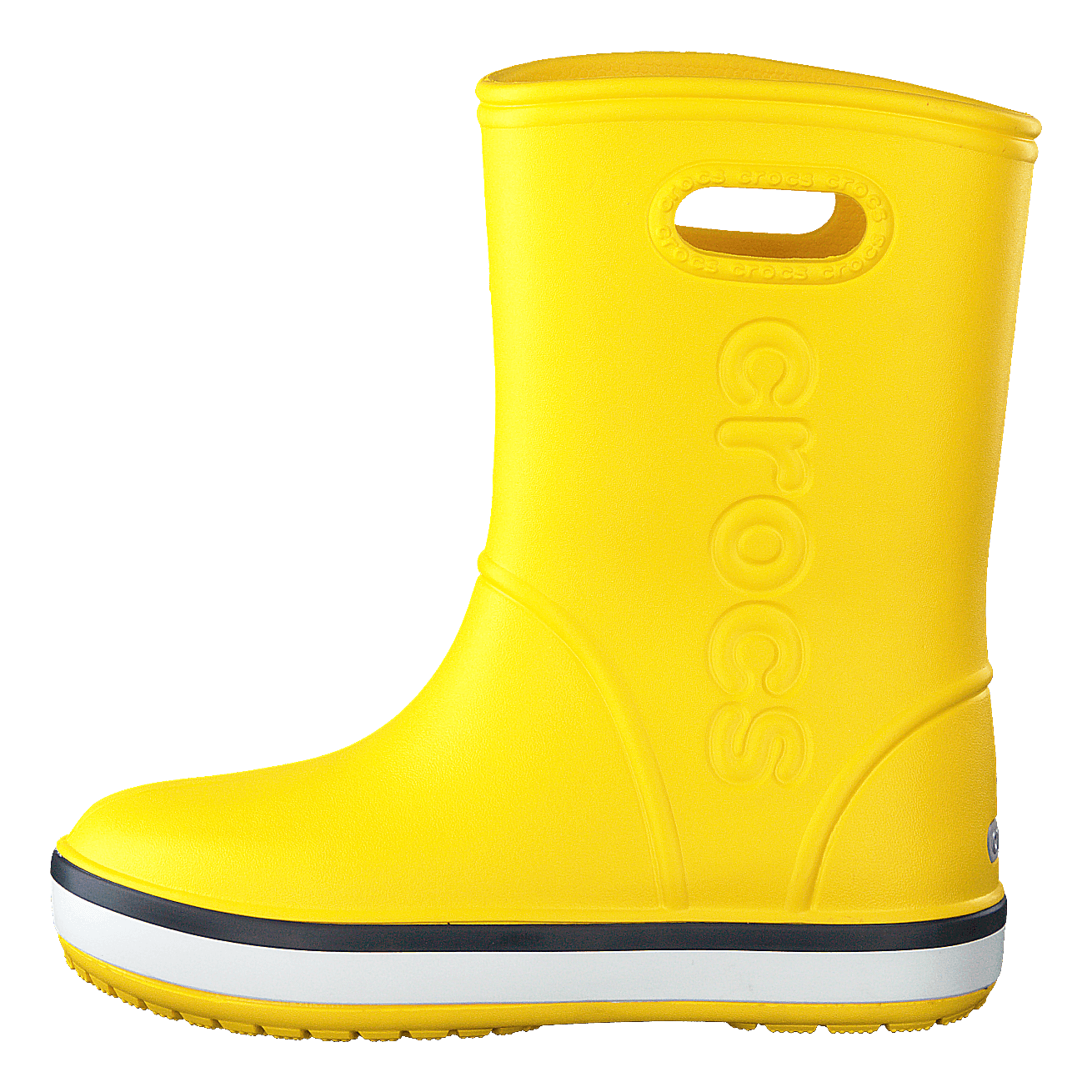 Crocband Rain Boot K Yellow/navy