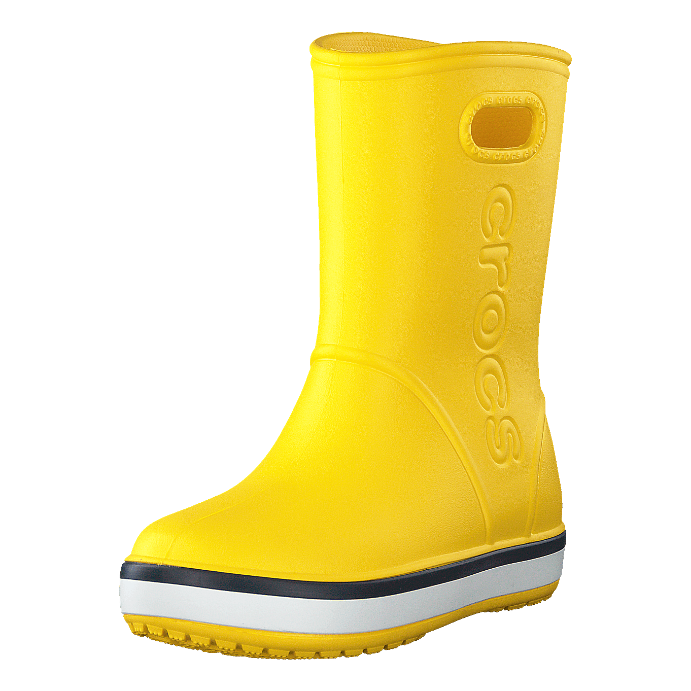 Crocband Rain Boot K Yellow/navy