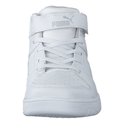 Puma Rebound Layup Sl V Ps Puma White- Black- Gray Violet