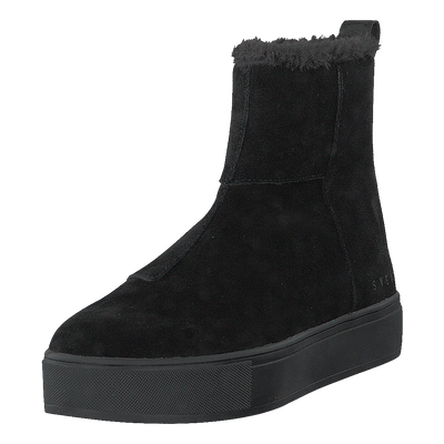 Suede Pile Boot Black