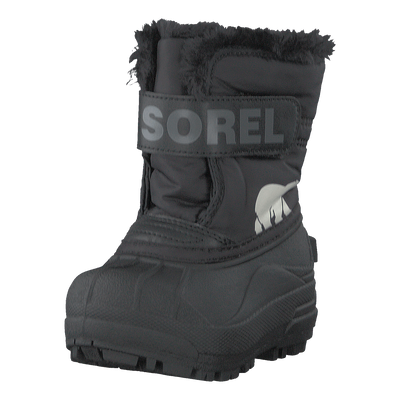 Toddler's Snow Commander Black, Charcoal