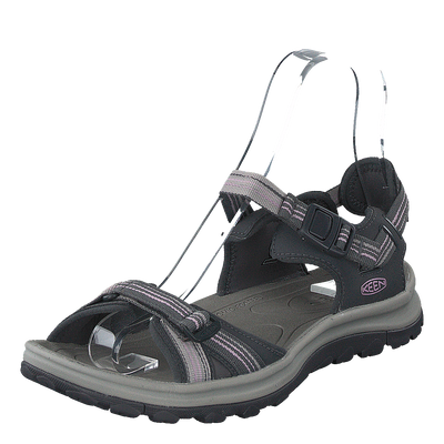 Terradora Ii Open Toe Sandal Dark Grey/dawn Pink