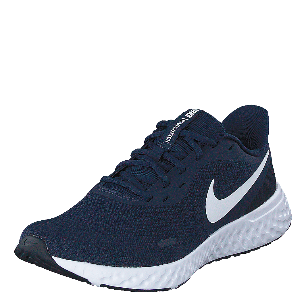 Men's Revolution 5 Midnight Navy/white-dark Obsid