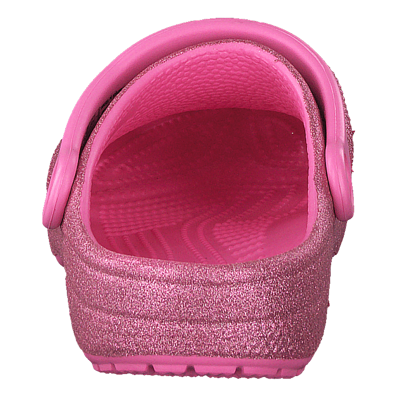 Classic Glitter Clog Kids Pink Lemonade