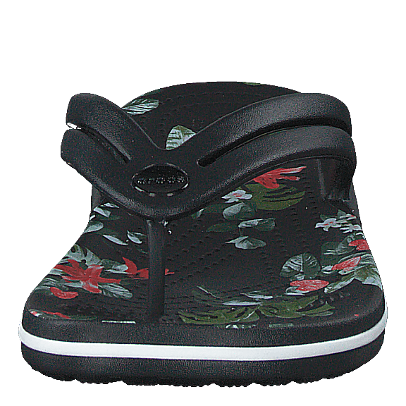 Crocband Botanical Print Flp W Black/tropical