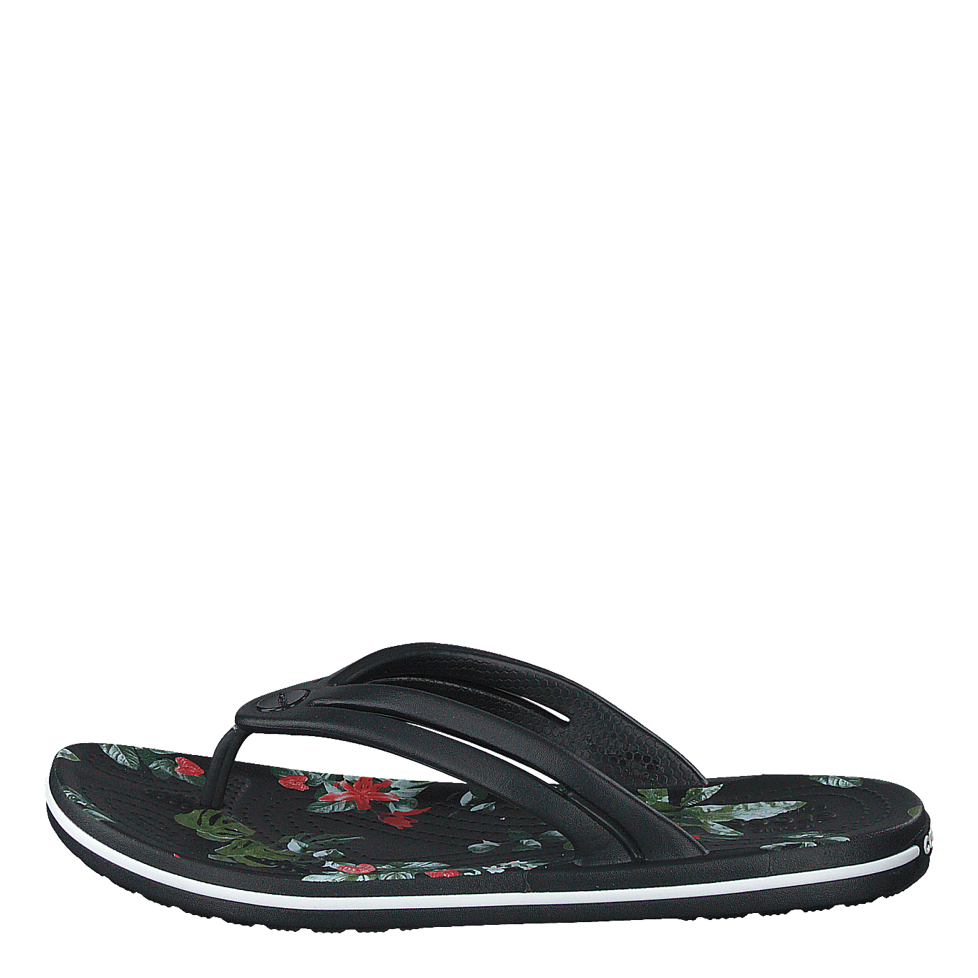 Crocband Botanical Print Flp W Black/tropical