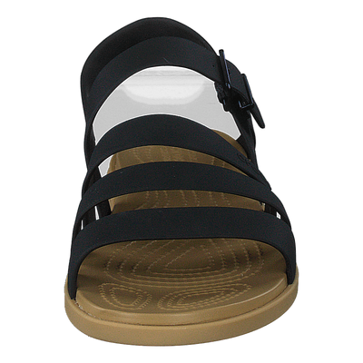 Tulum Sandal Women Black / Tan