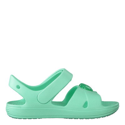 Classic Cross Strap Sandal Ps Neo Mint