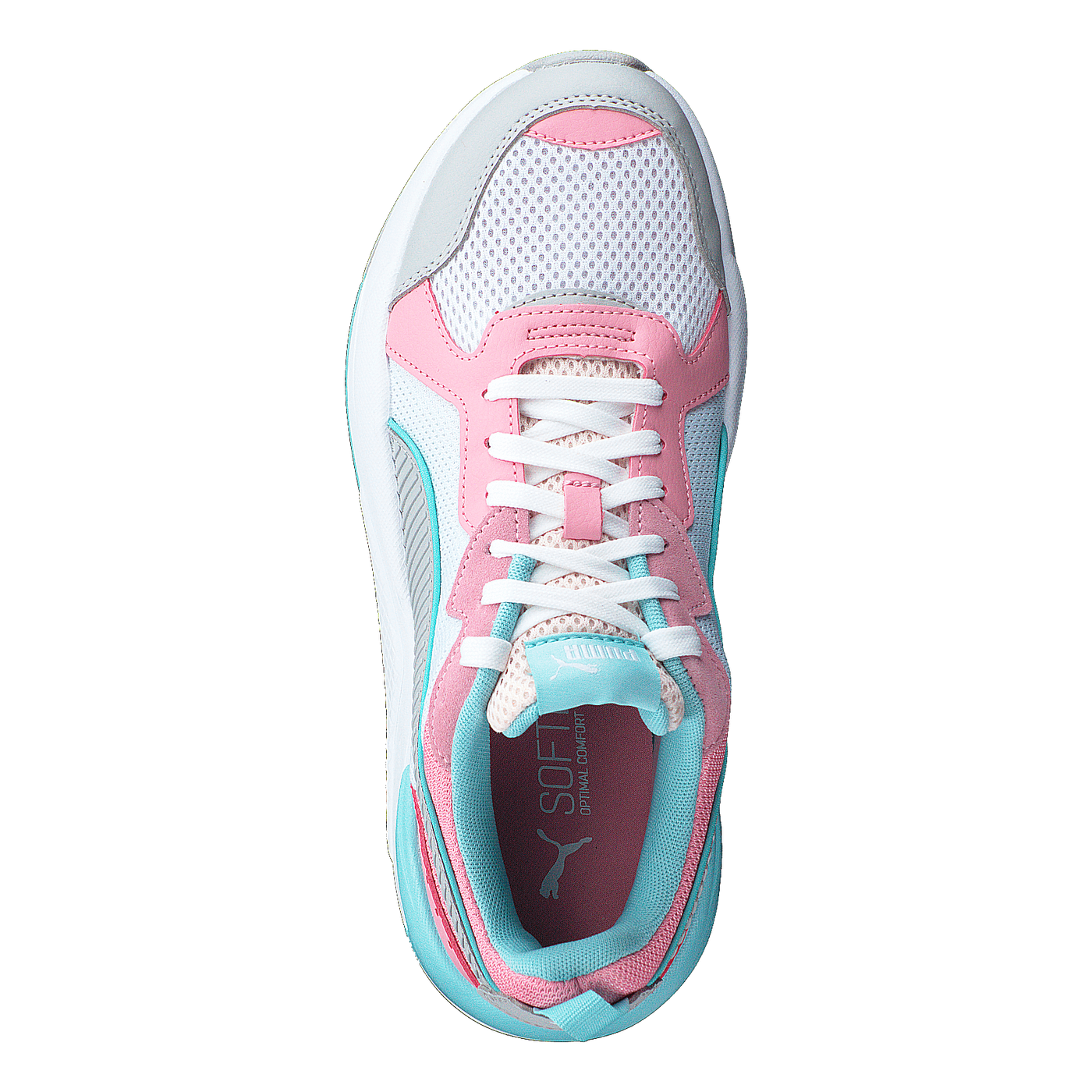 X-ray Jr Puma White-high Rise-peony-gul