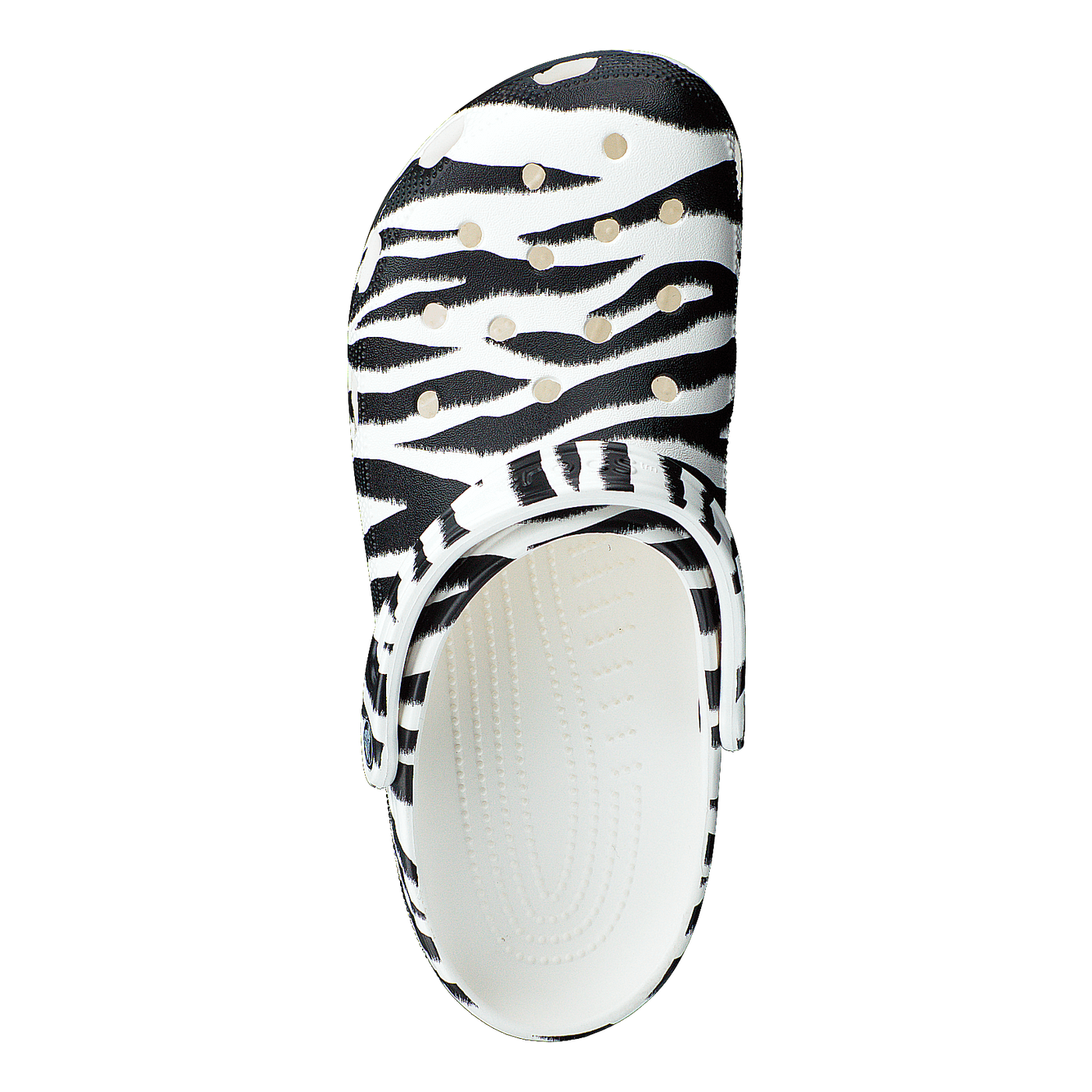 Classic Animal Print Clog White/zebra Print