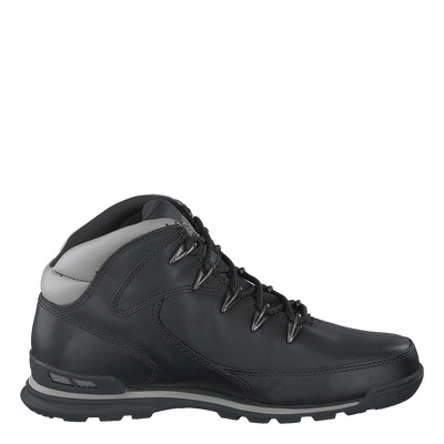 Euro Rock Hiker Black Full Grain