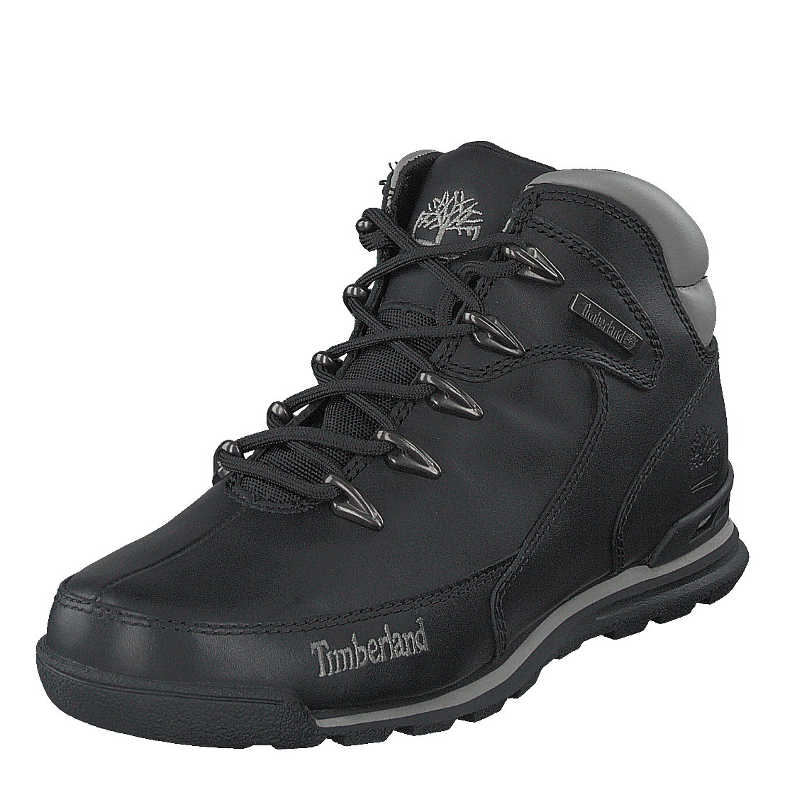 Euro Rock Hiker Black Full Grain