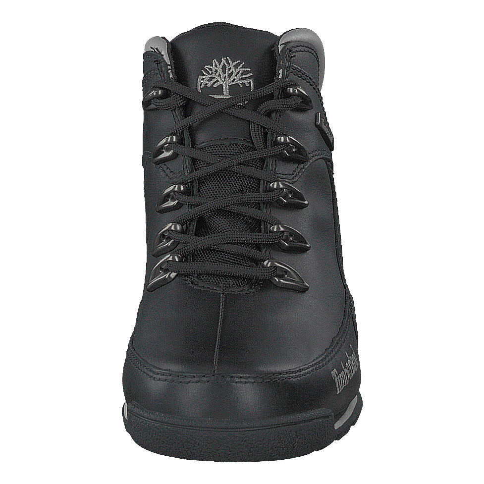 Euro Rock Hiker Black Full Grain