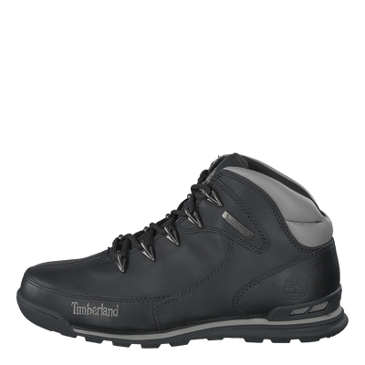 Euro Rock Hiker Black Full Grain