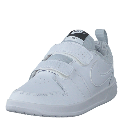 Pico 5 Little Kids' Shoes WHITE/WHITE-PURE PLATINUM