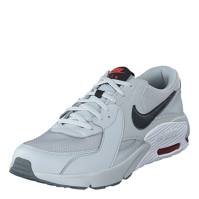 Air Max Excee Gs Grey Fog/white/track Red/black