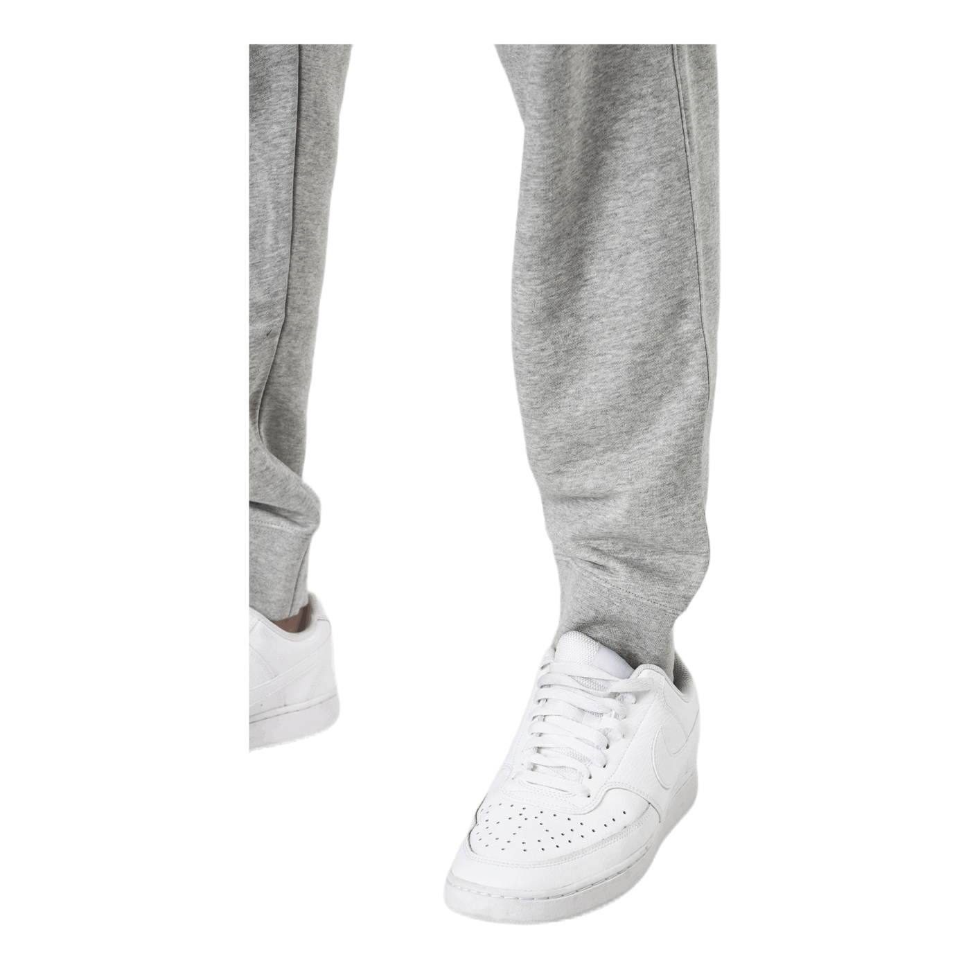 Sportswear Club Men's Joggers DK GREY HEATHER/MATTE SILVER/WHITE