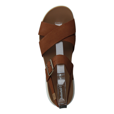 Wilesport Lthr Sandal Rust Nubuck