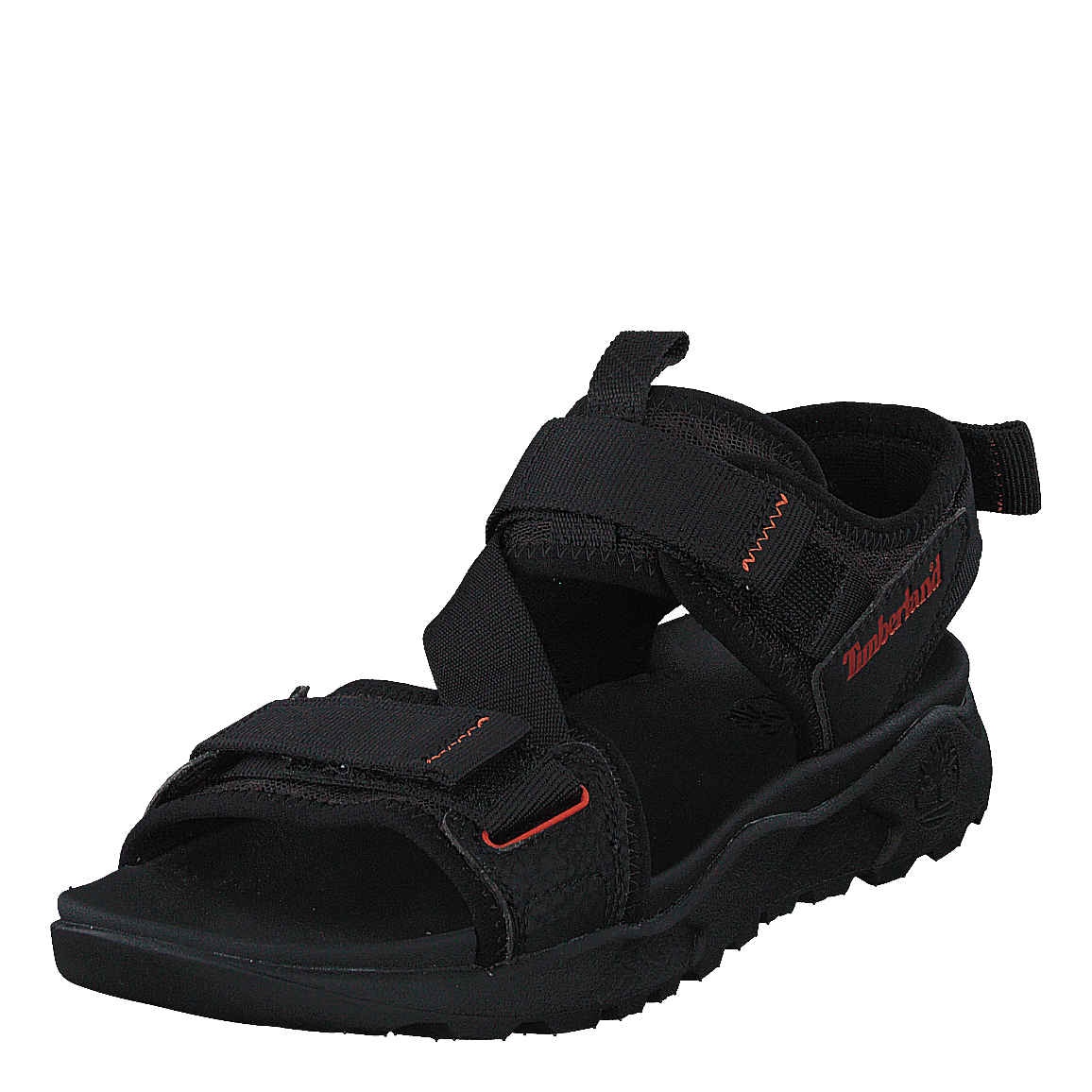 Ripcord 2 Strap Sandal Black Webbing