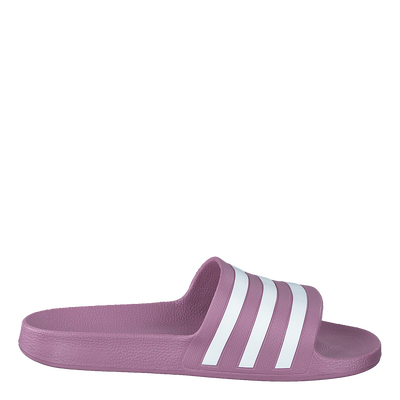 Adilette Aqua Cherry Met./ftwr White/cherry