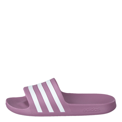 Adilette Aqua Cherry Met./ftwr White/cherry