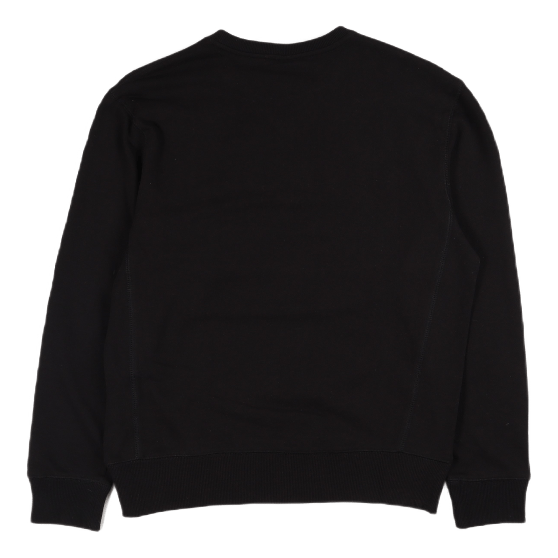 Iconic Tackle Twill Crewneck Black