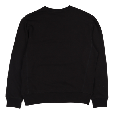 Iconic Tackle Twill Crewneck Black