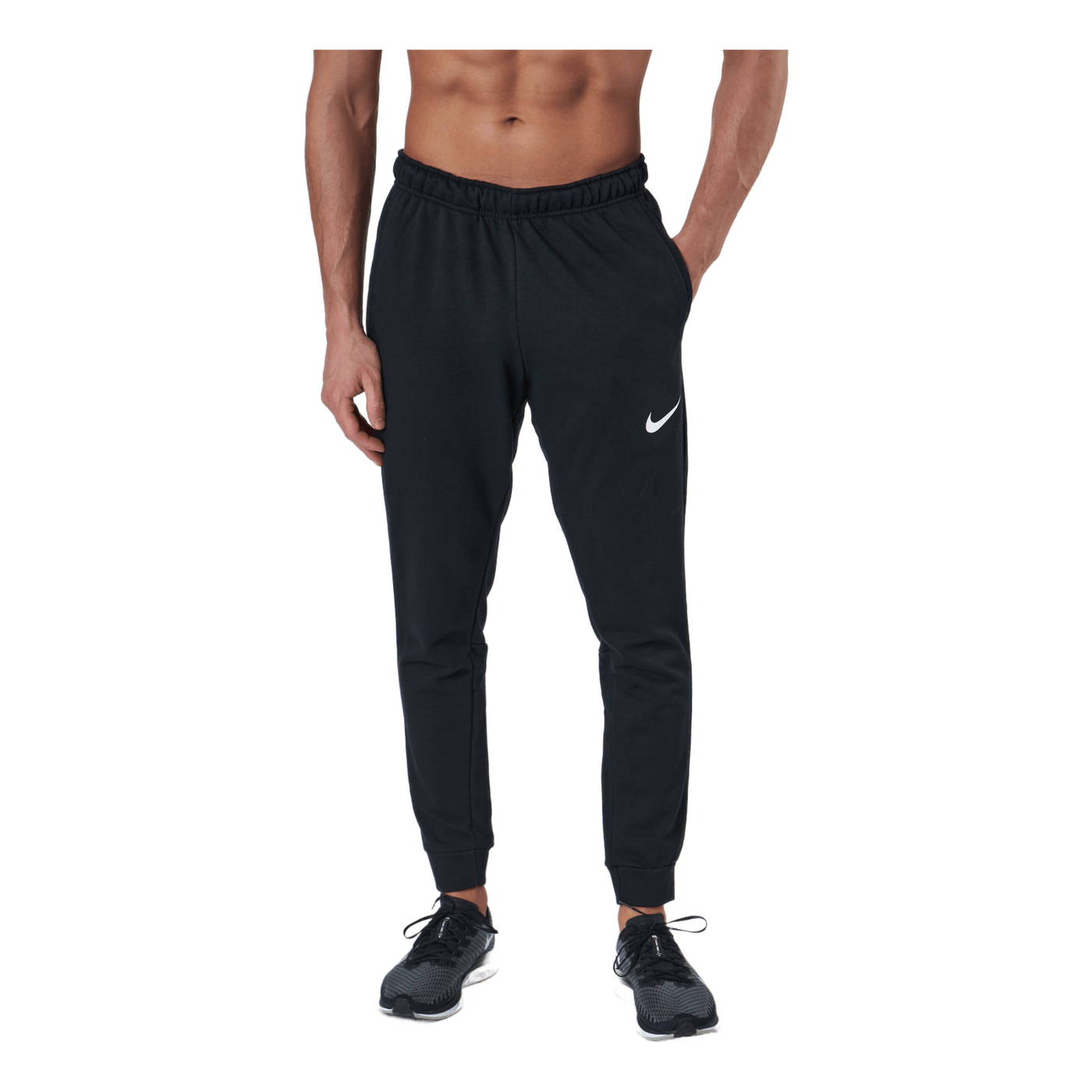 Dri-FIT Men's Tapered Training Pants BLACK/WHITE