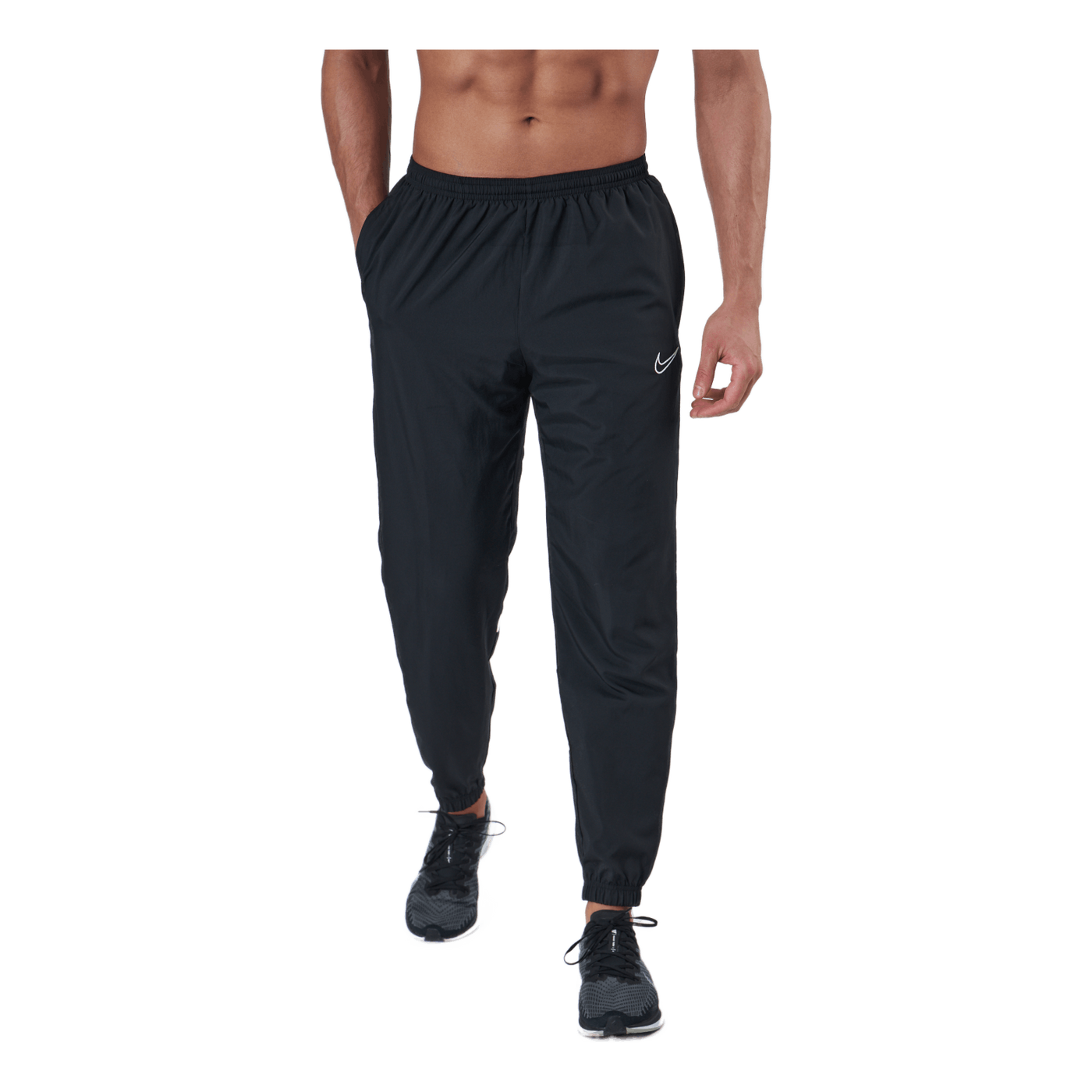 Men Soccer Track Pants Black/white/white/white