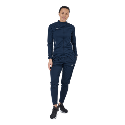 Women Knit Soccer Tracksuit Obsidian/white/white