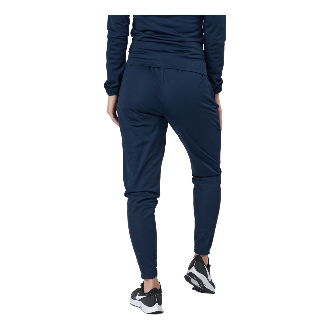 Women Knit Soccer Tracksuit Obsidian/white/white