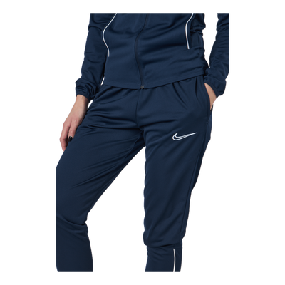 Women Knit Soccer Tracksuit Obsidian/white/white